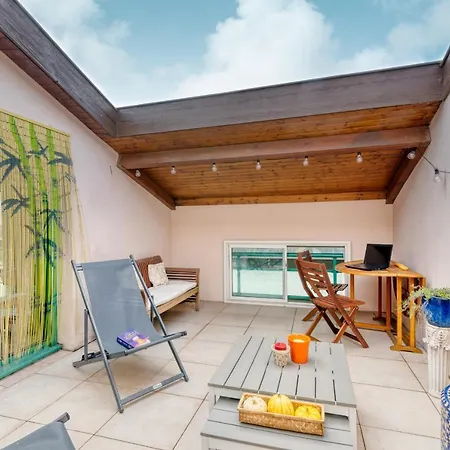 Vue Sur Garonne Terrasse Τουλούζη